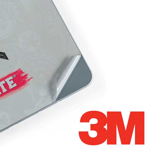 Ohio State University Distressed Logo Galaxy Book 12in Skin